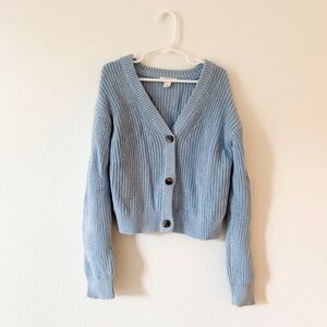 KIDS // Crewcut Knit Cardigan Sweater Top